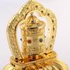 Solar Energy Solar Tibet Prayer Wheel Safety Symbol Tibetan Prayer Wheel  Car Accessories