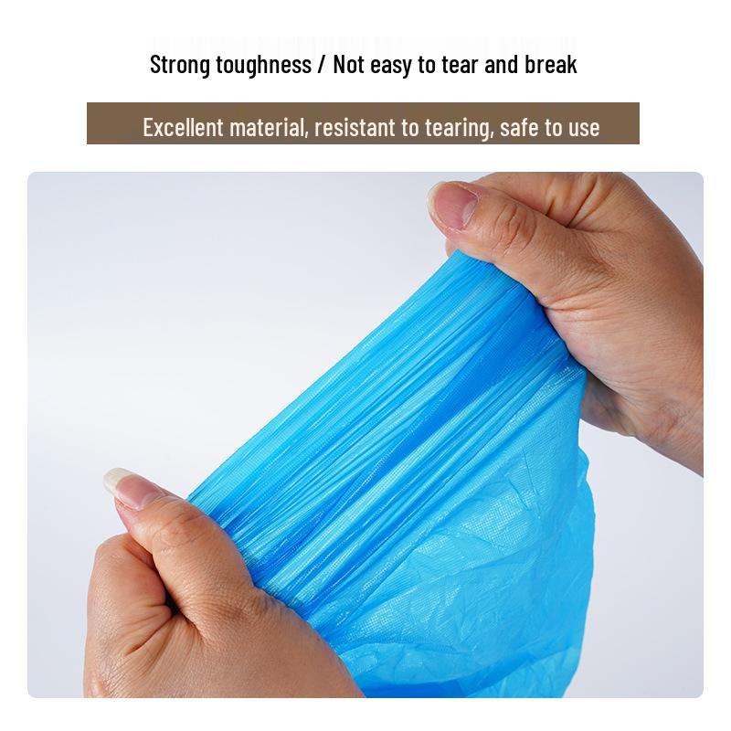 Thickened Waterproof Deodorant CPE Disposable Shoe Covers (100 pcs)