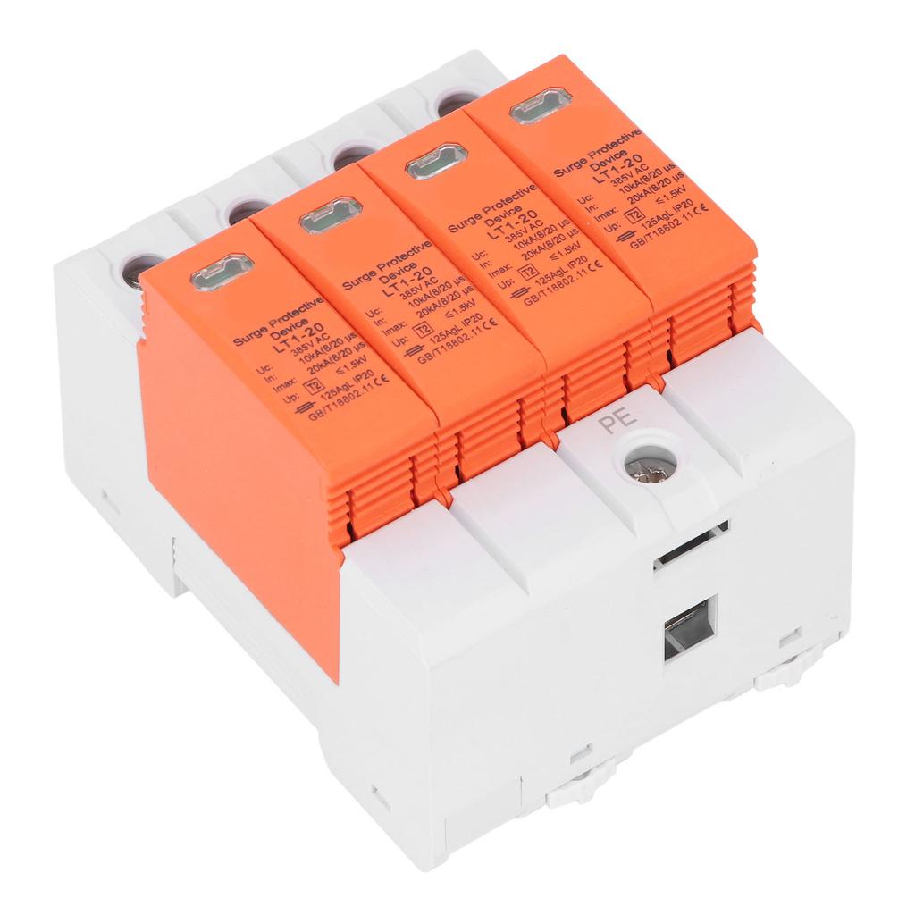 Überspannungsschutzgerät 385VAC 10?20KA 4P Niederspannungs-Ableitgerät