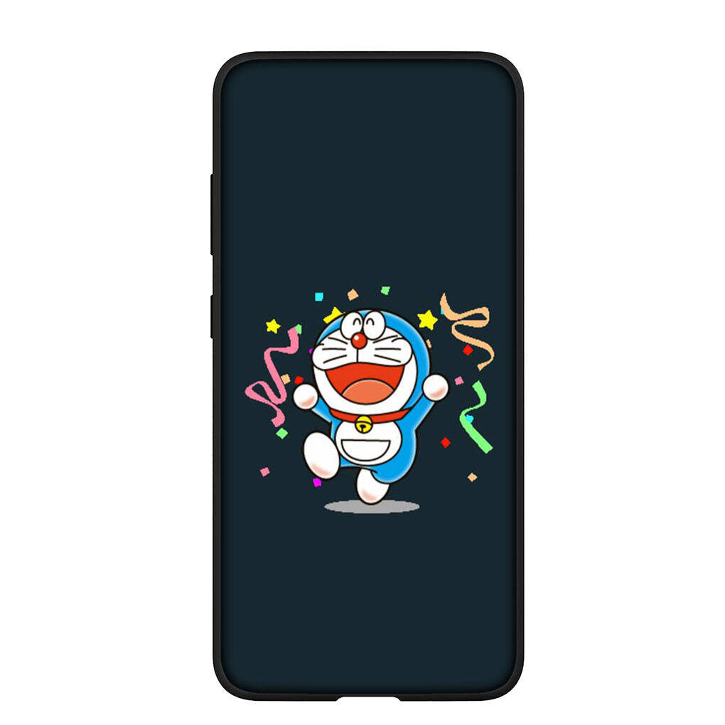 Phone Case for iPhone 17 16 15 Plus XR 16E Huawei P30 P20 Lite Redmi Note 14 12 11 13 Pro Max OPPO A60 A80 A40 A18 A38 A17 A54 Cartoon Doraemon Cover