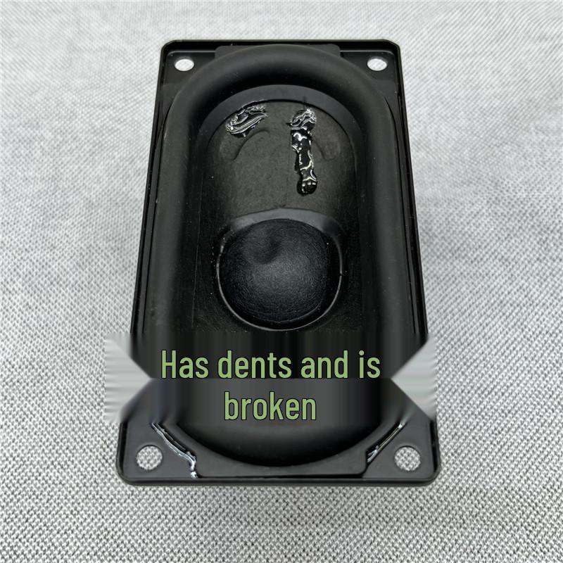 

9x4.6 cm Long-Stroke Subwoofer with Dual Neodymium Magnets - Damaged