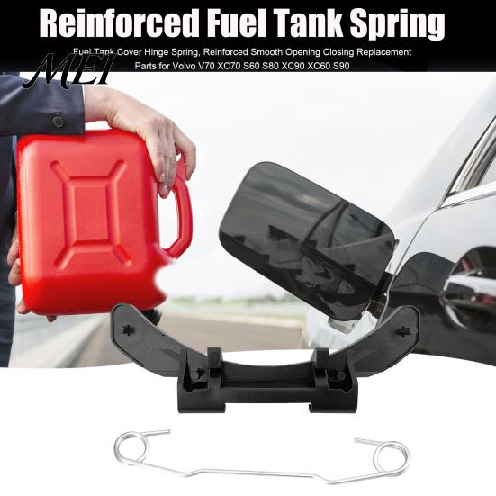 Fuel Door Hinge Bracket XC70 Tank Cover Spring, Reinforced Smooth Opening Closing Replacement Spring For Volvo XC60 Parts for V70 S60 S80 XC90