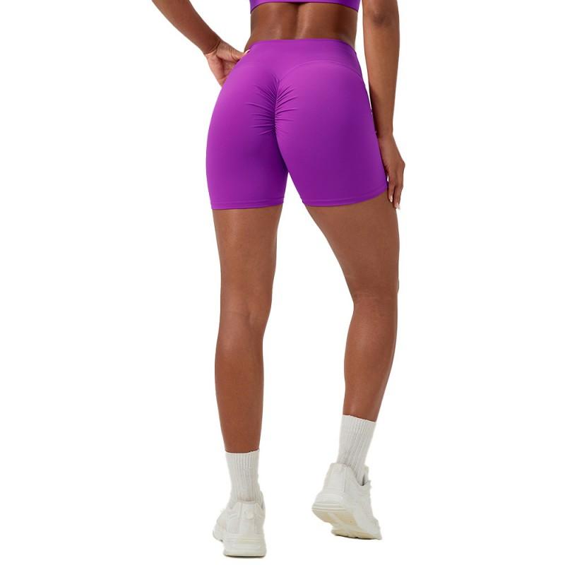 High Waist Seamless Yoga Shorts Women - Quick Dry Stretchy Workout Leggings With Butt Lift Effect