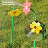 Verrückter Gänseblümchen-Sprenger 360 Grad Drehend Lustige Tanzende Gänseblümchen-Sprenger Blumenform Wassersprühspielzeug zum Bewässern Ihres Gartens
