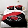 Raptors Basketball Logo Bedding Set 3pcs, High Quality Bedding Set Including 1pc Duvet Cover And 2pcs Pillowcases for Bedroom, Dormitory Gift