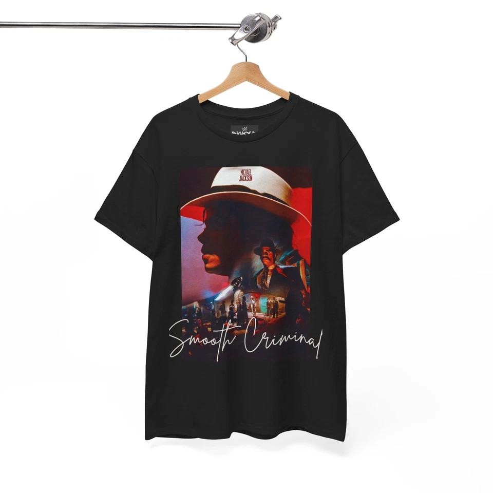 Michael Jackson Smooth Criminal Ricky P T Shirt Unisex Heavy Cotton Tee 3XL