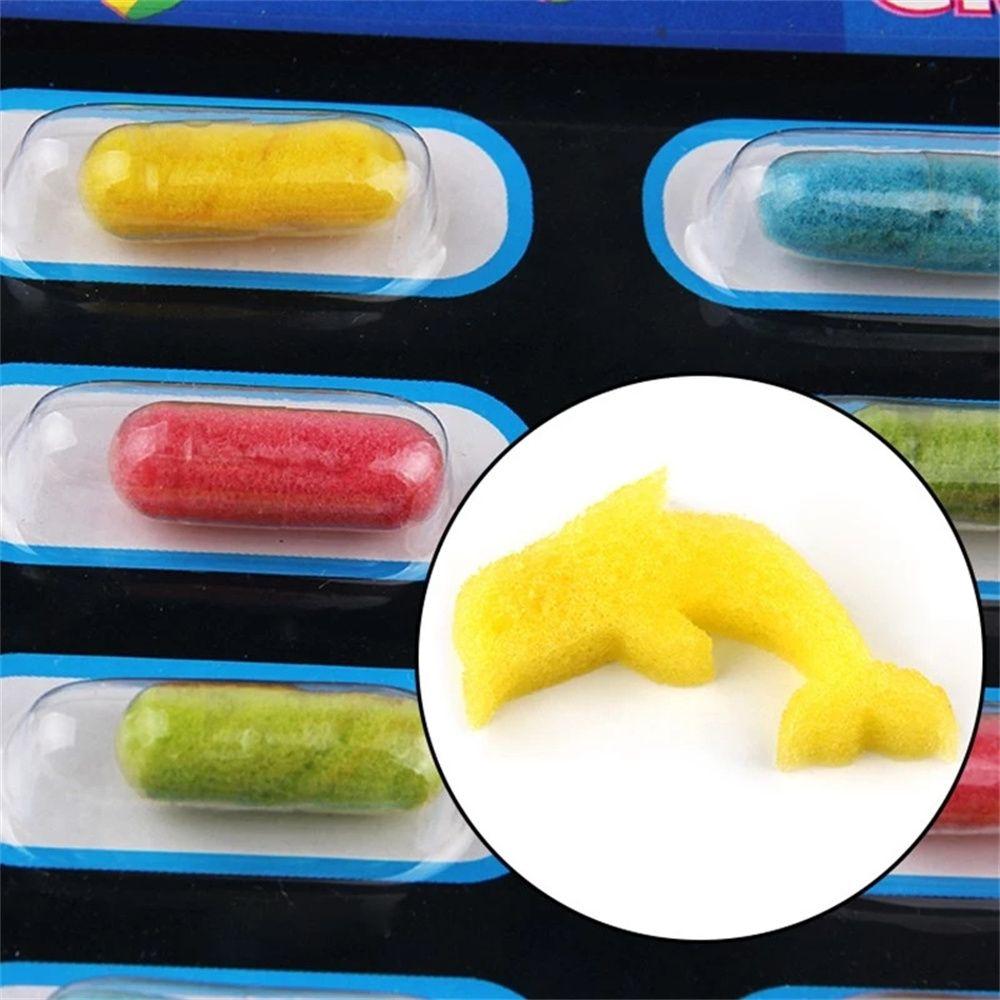 Toys Cartoon Water Grow Up Dinosaur Toys Magic Grow Capsule Expansion Capsule Growing In Water