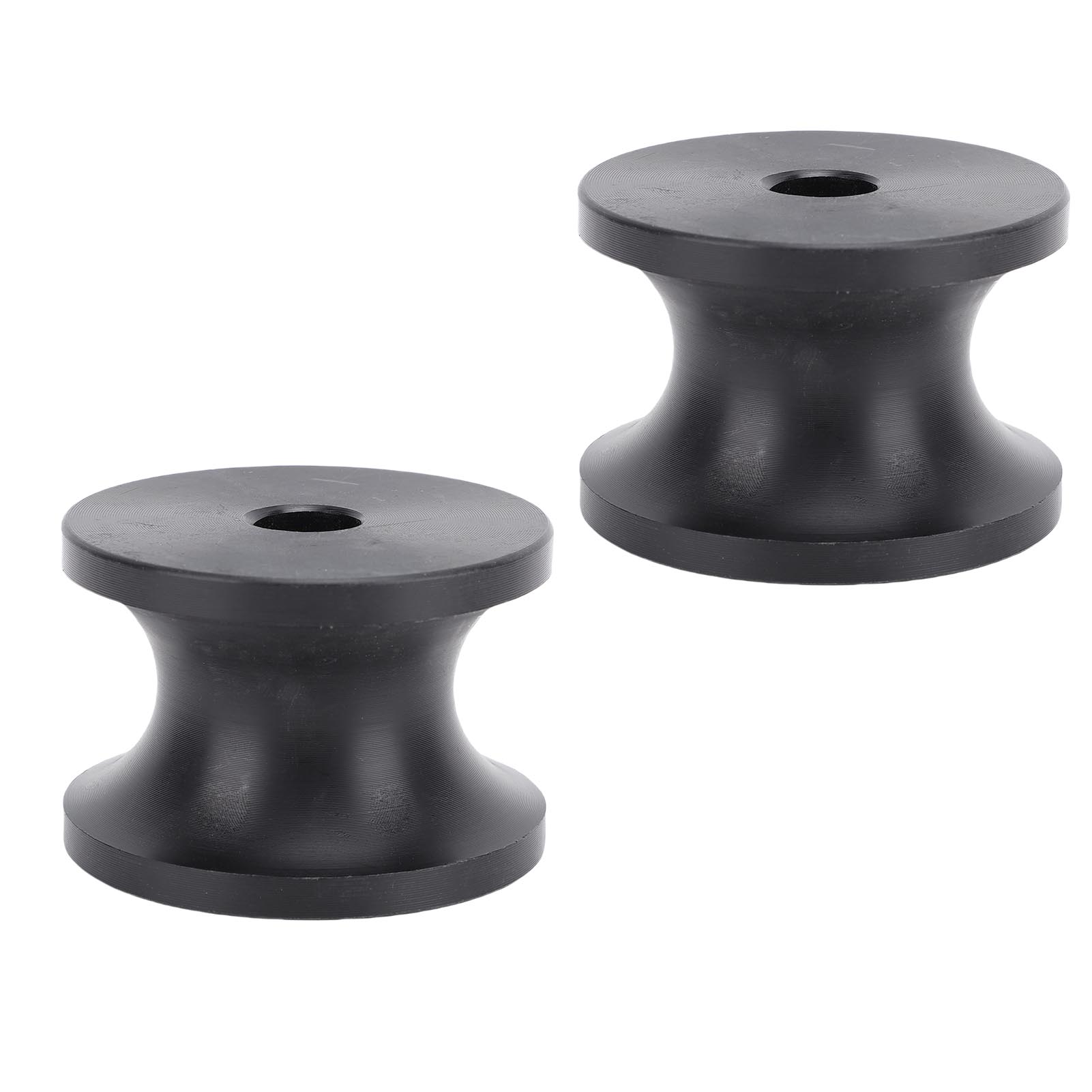 

2 шт. Ролики для лодочного прицепа Черный нейлон Снижают сопротивление 2,44x1,69 дюйма Долговечное использование Превосходные