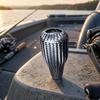 Braided Carbon Fiber Reel Handle Knob Smooth Rotation Teardrop Fishing with Bearing