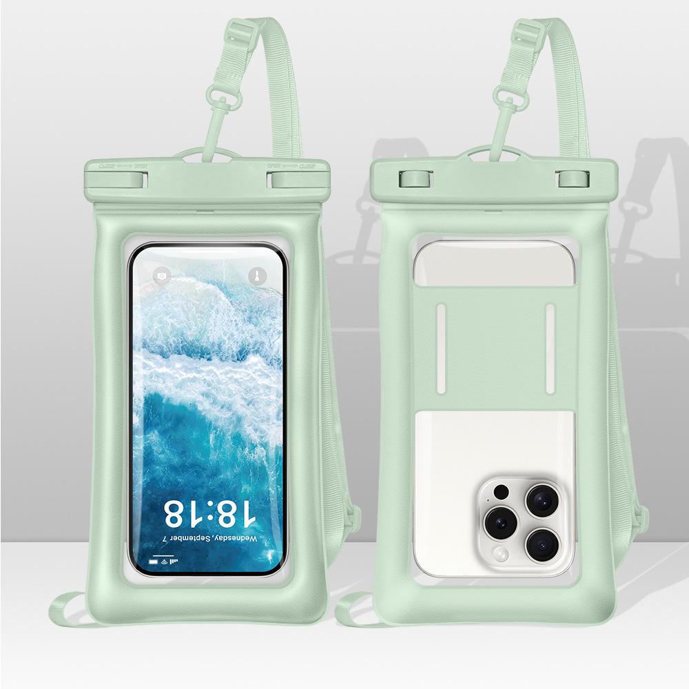 Inflatable Waterproof Floating Phone Case with Touchscreen Access, Eco-friendly, Extra Large Size