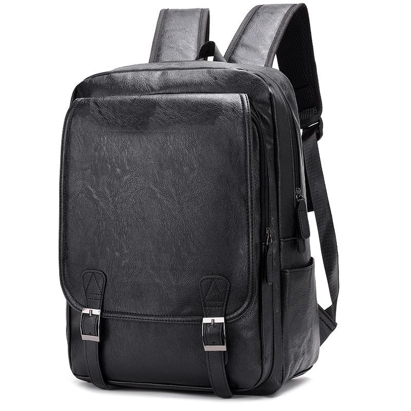 Nouveau Sac à Dos Homme Grande Capacité, Sac à Bandoulière de Voyage, Style Vintage Européen et Américain, Sac d'Affaires Multi-poches