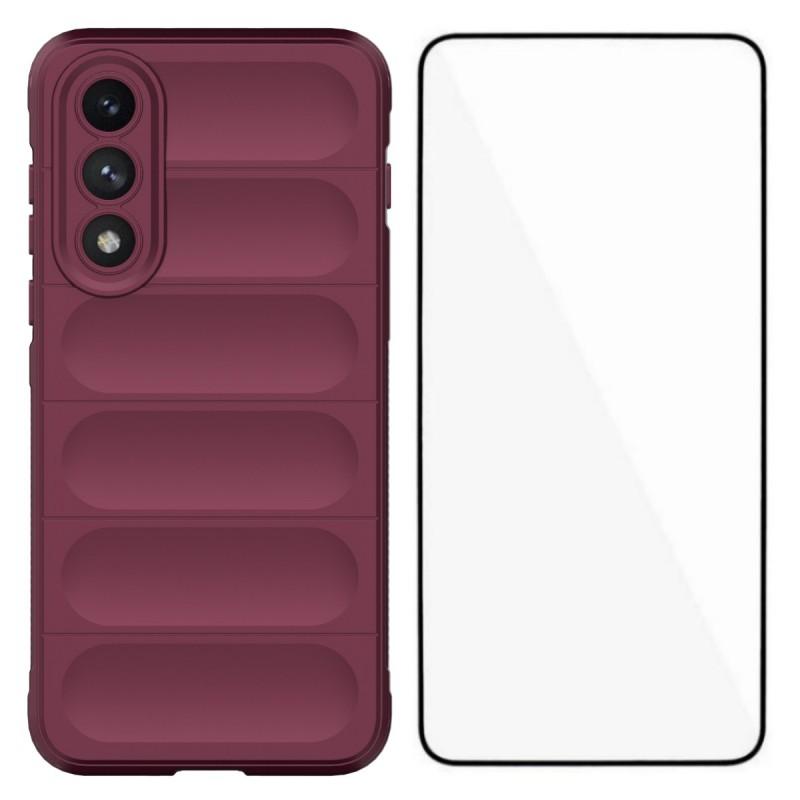 For OnePlus Ace 5 Ultra 5G/OnePlus Nord 5 5G TPU Case WANLONFENG HD Series Anti Slip Phone Cover with Tempered Glass