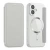 For iPhone 17 Case Compatible with MagSafe RFID Blocking Leather Phone Cover