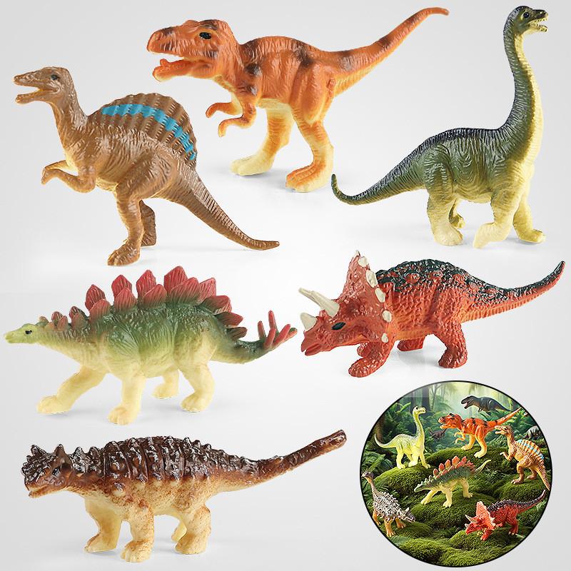 Mini Dinosaur Model Set Plastic For Kids Educational Collection