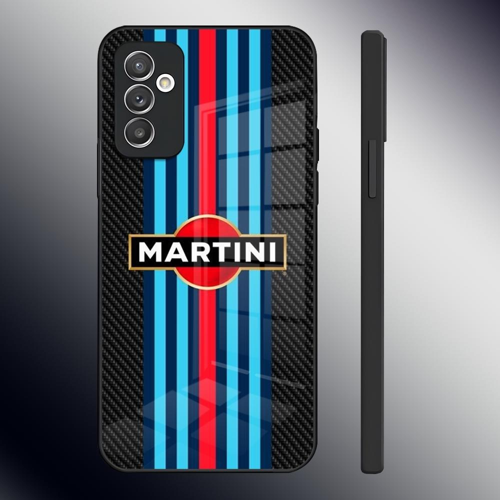 

M-Martinis Racing Чехол для телефона для Samsung S26 S24 Ultra S22 S23 S25 S20 Fe S21 Plus A16 A54 A34 A53 Стеклянная крышка Samsung s25plus
