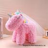 Unicorn Rose Crown: Preserved PE Foam Flower with Veil - Valentine's Day & Qixi Festival Gift