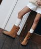 Moodnight Bonnie Soft Leather Comfort Sole Mid-Calf Boots - 3 Colors