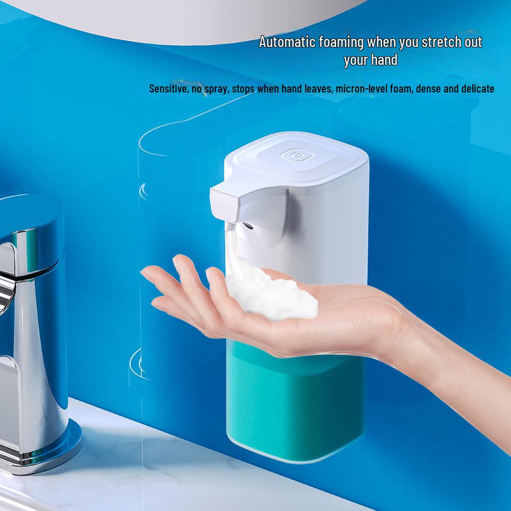Dispensador Automático de Jabón y Desinfectante de Pared con Tecnología de Inducción