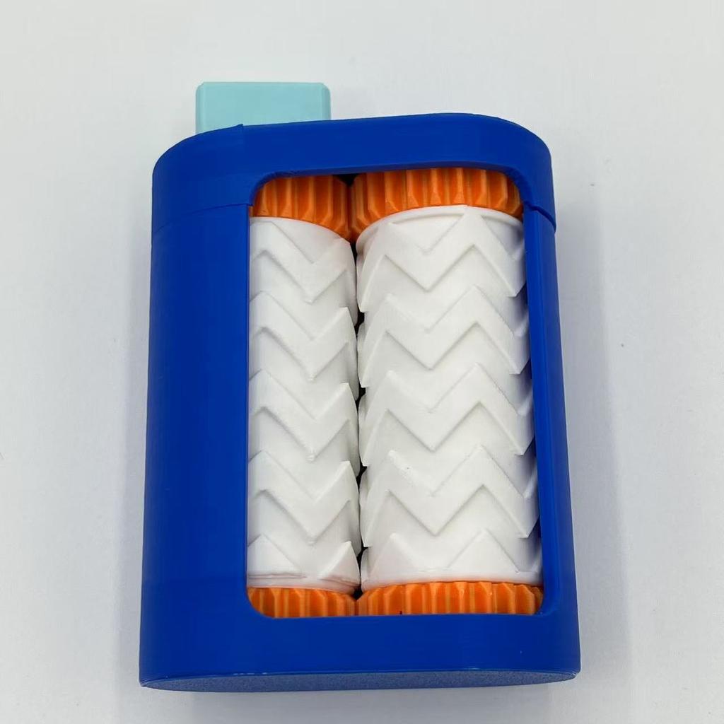 Handgeprägtes Kartenprägegerät, 3D-Texturdrucker mit Doppelwalze für Visitenkarten und Bastelprojekte