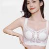 BH i stor storlek för kvinnor på sommaren Tunn spets Sexig BH Anti-häng Justerbar accessoar Bröst-BH