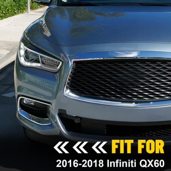 Abdeckplatte für die Abschlepphakenöffnung im vorderen Stoßfänger Passend für Infiniti QX60 2016-2018 622A0-9NC1A V