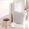 Stainless Steel Bathroom Cleaning Toilet Brushes Holder Sets Home Hotel Golden