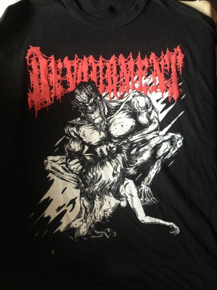 Devourment Butcher The Weak Футболка с коротким рукавом Хлопок Белый Мужская AD114 Унисекс Футболка XXXL