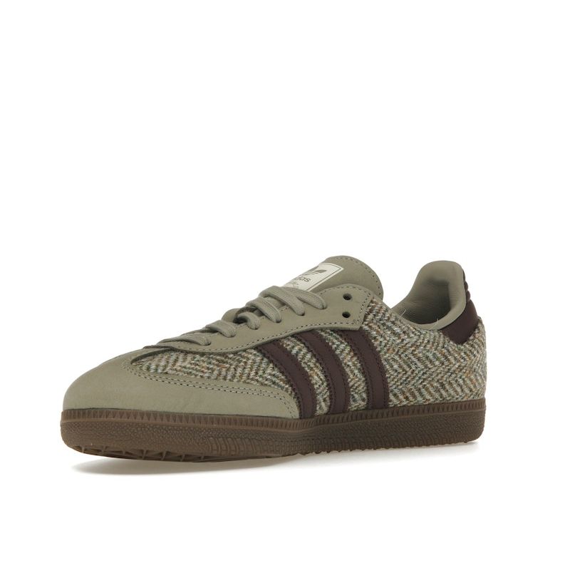 adidas Samba OG Tweed Pack - Wonder Beige Men Sneakers Grey Shadow-Brown Wonder-White ID1449