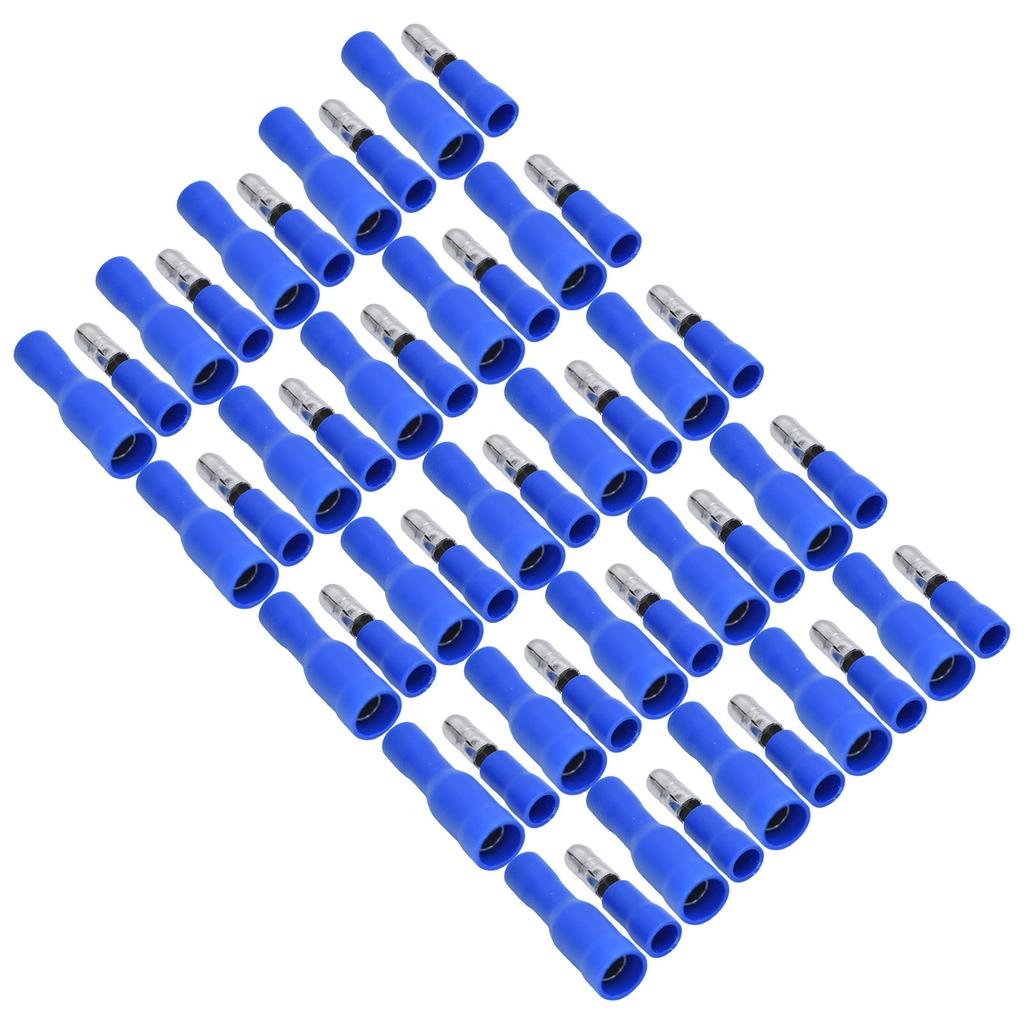 25 Pairs Insulated Wire Terminal Male Female Quick Crimp Electrical Butt Connector for 16‑14AWG