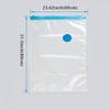 Vacuum Storage Bags with Hand Pump, Large Vacuum Seal Bags for Clothing Organizer Space Saver Bag for Travel Lugggage, Blankets