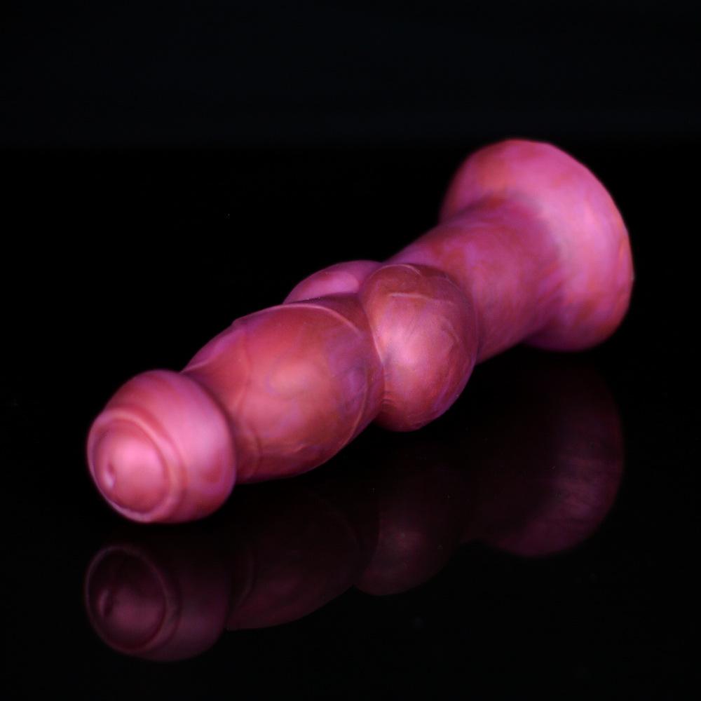 Realistic Dog Dildo - Extra Large Silicone Animal Penis Sex Toy for Adults - Lifelike Texture - Safe & Body-Friendly
