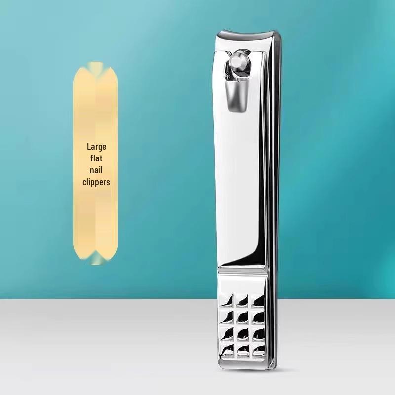 Deutsches Technik Nagelknipser-Set: Schräge, spitze und flache Spitzen mit Ohrlöffel - Familien-Maniküre-Set