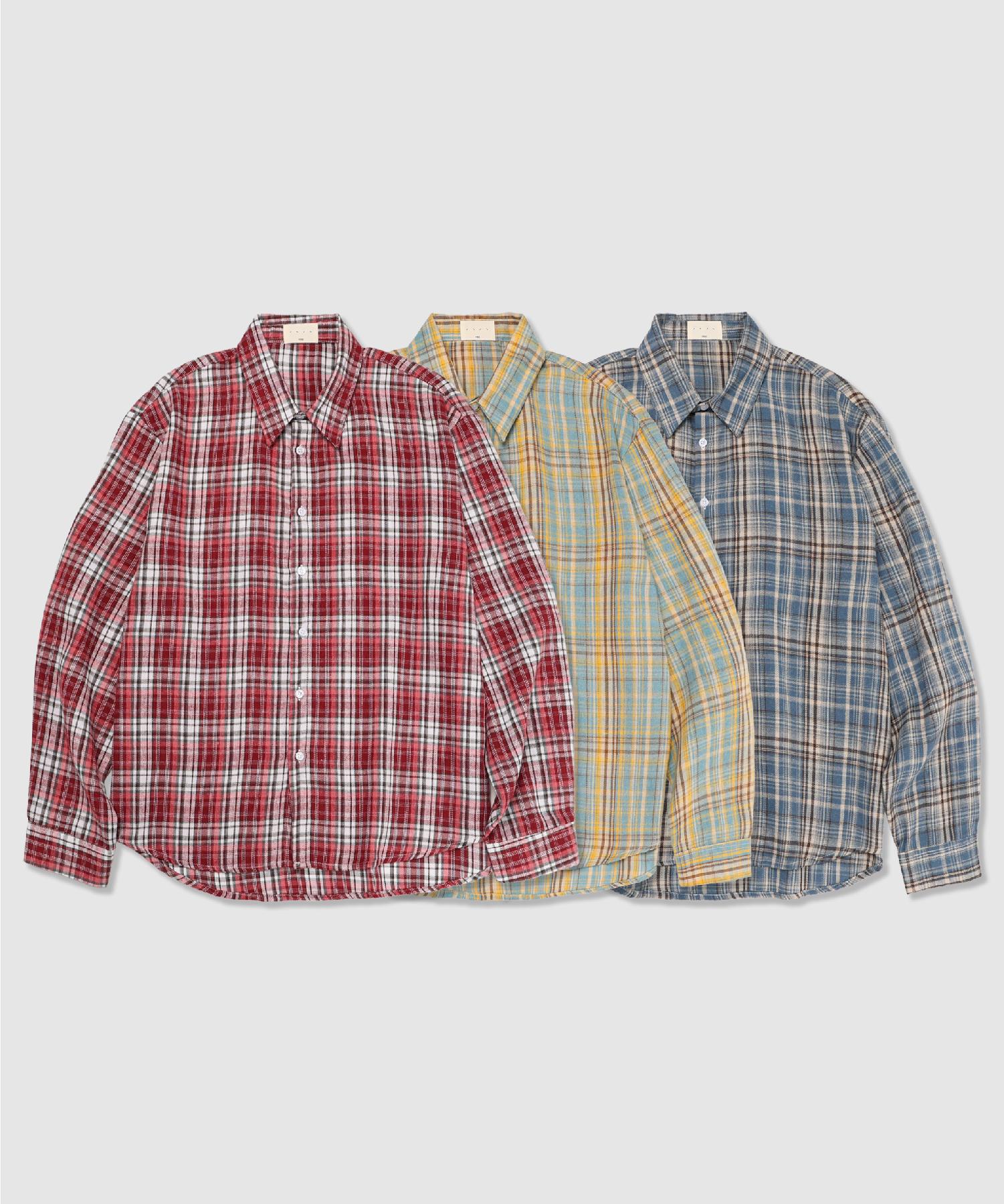 And Again Vintage Haven Check Shirt Red/Free