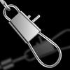 100Pcs Fishing Float Connector Bobbers Stops Space Bean Sliding Swivels Fishing Line Sinked Slides Fishing Accessories