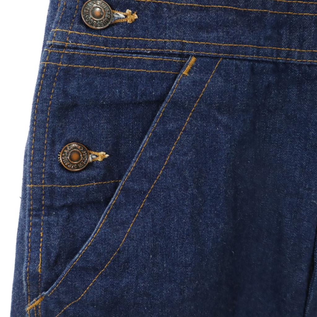Levi's 70s Denim Overall W30 Indigo Men's Used