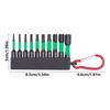 Pack Of 1 High Strength Steel Hex Bit Screwdriver With Strong Magnets For Electric Tool And DIY Projects