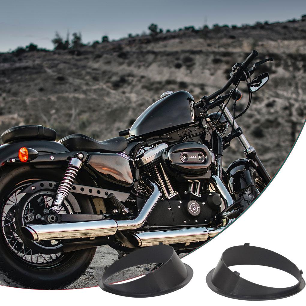 2X Mesh Grille Protective Cover Decorative Ring Fine Workmanship Long-lasting Upgraded Fittings Vehicle Accessories