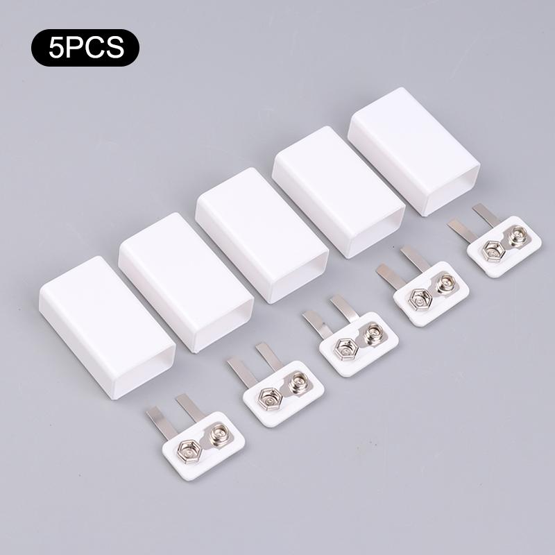 

1/5/8 шт. 9 В Тип-C Батарейный отсек 6F22 Коробка для хранения литиевых батарей Квадратный держатель батареи Портативный контейнер-зажим для батареи