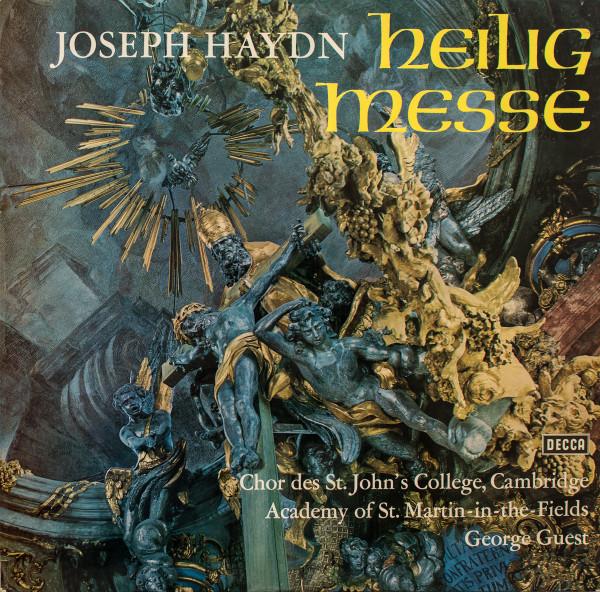

LP Record JOSEPH HAYDN ST. JOHNS COLLEGE C Heiligmesse SXL21172 Decca Germany Classical Used