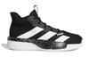 Adidas Pro Next K Abrasion Resistant Mid top Children's Basketball Shoes Black White Kids' EH3061