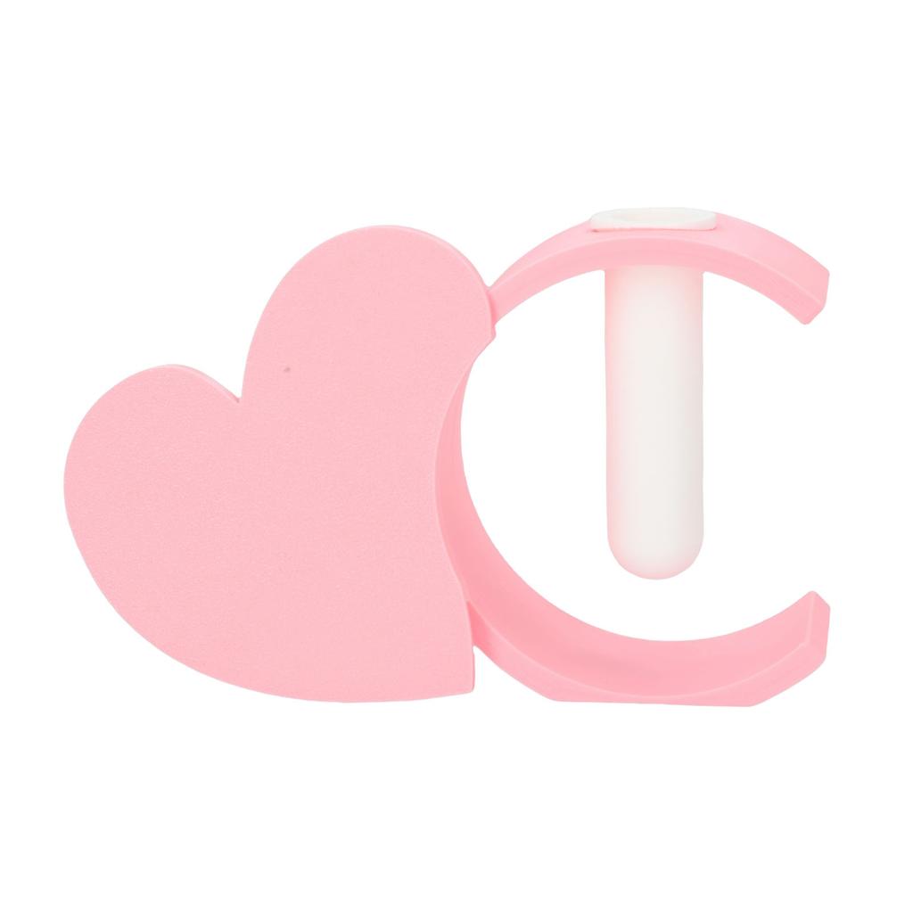 Heart Shaped Hollow Vase Romantic Flower Vase Centerpiece for Home Floral Arrangement Wedding Anniversary Decor Pink