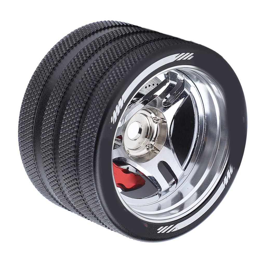 RC Transmitter Steering Hand Wheel Replacement Accessory Aluminum Alloy RC Steering Wheel Grip for for FUTABA