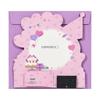 Sanrio Birthday Celebration Light Voice Kuromi Fluffy Message Card 652571 (SANRIO) &
