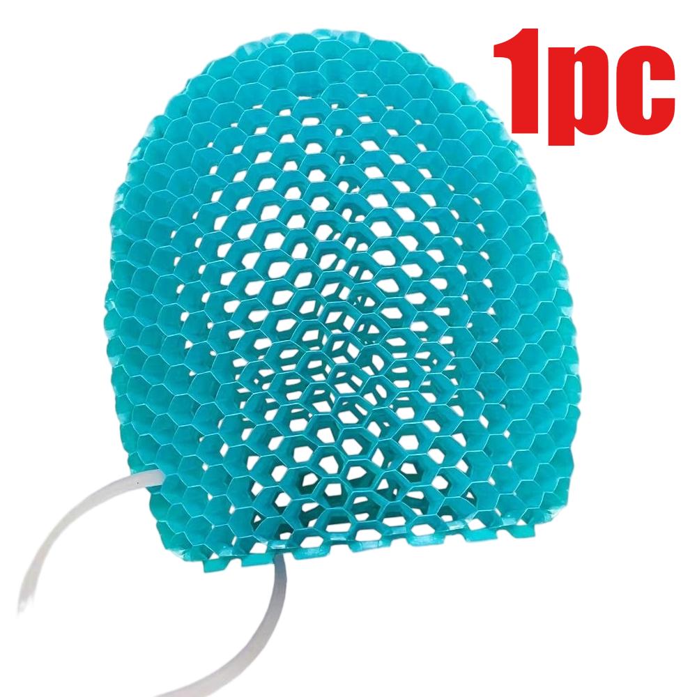 

1pc Honeycomb Exfoliating Shower Finger Cap Body Scrub Cleansing Bath Mitt Safety Breathable Odorless Skin Care Tool Multi-Color