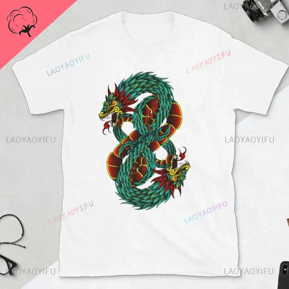 Tlaloc Quetzalcoatl Aztéčtí Bohové Starověcí Bohové Mexické Tričko Pánské Aztécké Tričko Aztécký Potisk Trička z Mexika Mexické Oblečení Muži