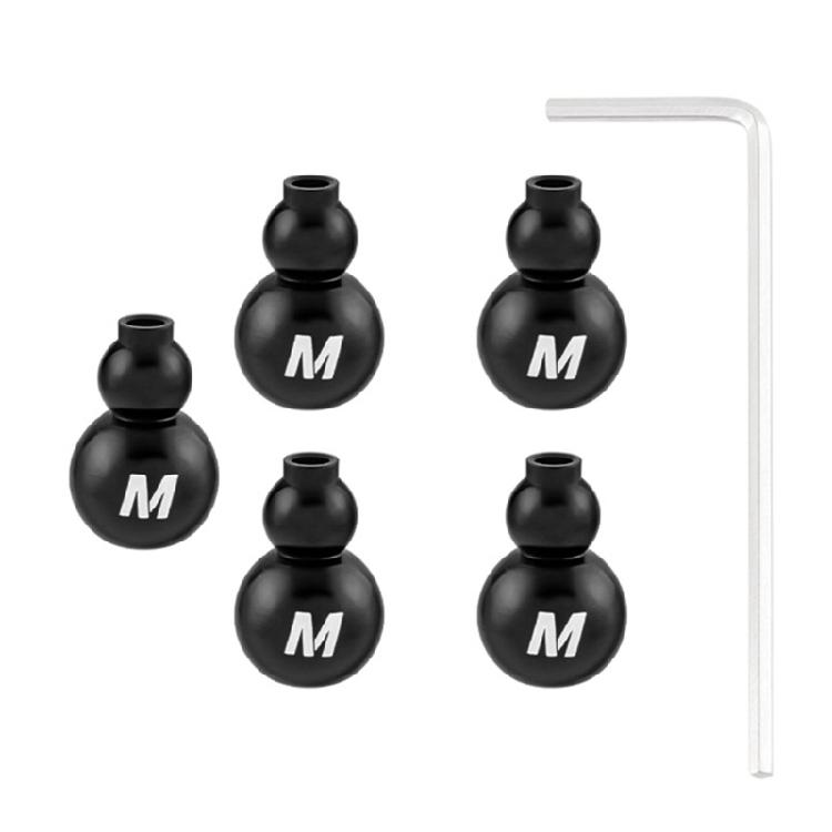 

4Pcs/set Bicycles Cable End Crimps, Bikes Brake Cable Caps Bike Cable End Caps Bike Cable Crimps for Mountain Bicycles чорний