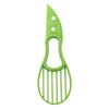 Cuchillo y rebanador doble para aguacate: Herramienta de cocina multifuncional