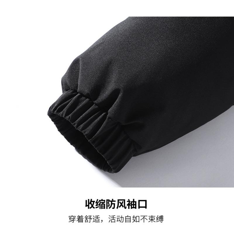 Men S Winter Loose Stand Collar Cotton Puffer Jacket