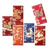 Chinese Style Goat Year Money Envelope Calligraphy Thickened Paper Lucky Red Pocket Blessing Words Traditional