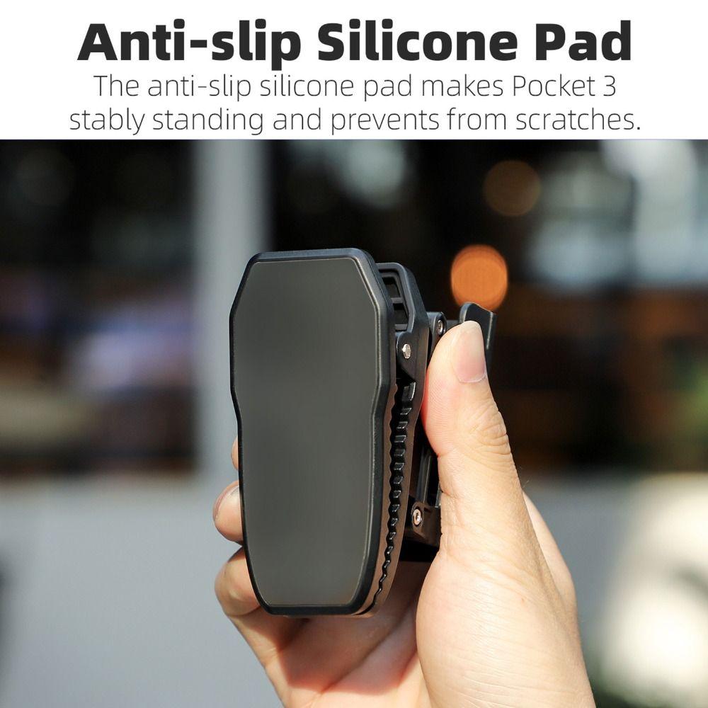 Stretchable Backpack Clip Clamp for DJI Osmo Pocket 3 Action Camera Accessories